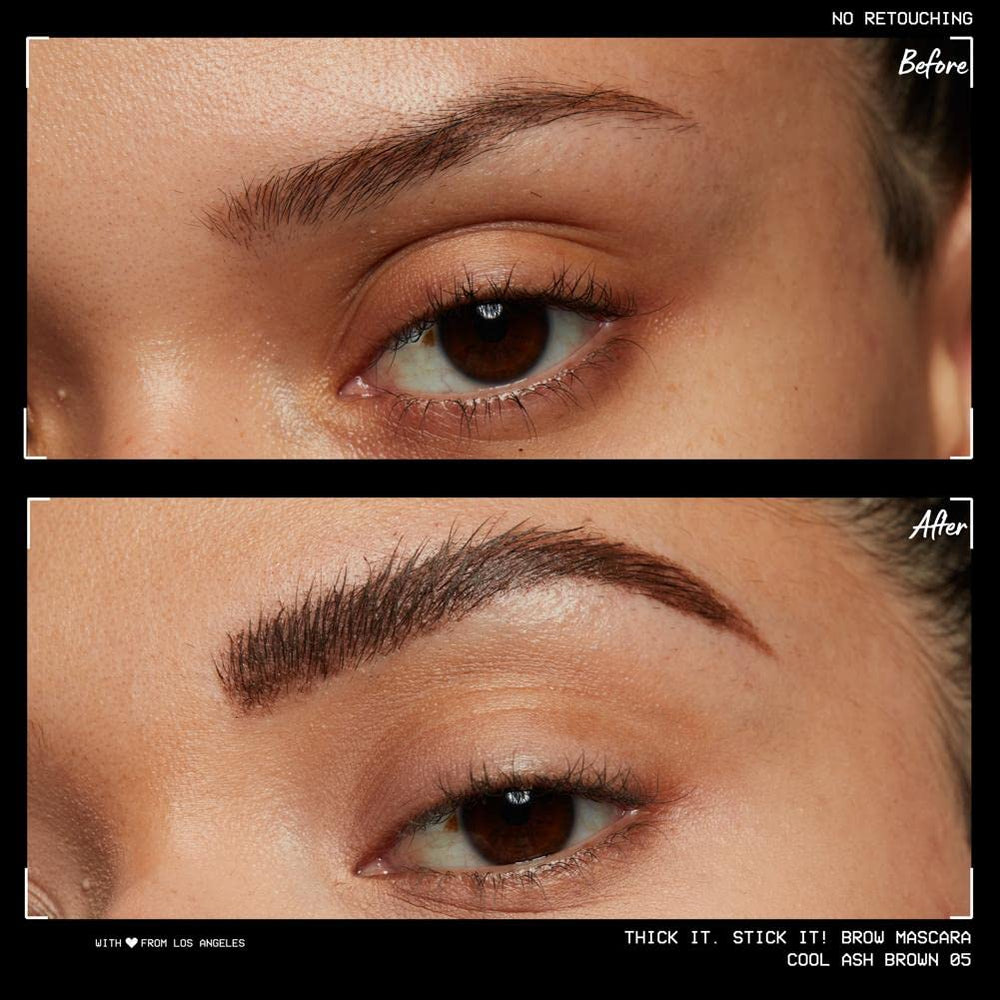 NYX PROFESSIONAL MAKEUP close-up of fiber texture highlighting buildable thickness