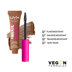 NYX PROFESSIONAL MAKEUP closeup wand brush demonstrating precise application control