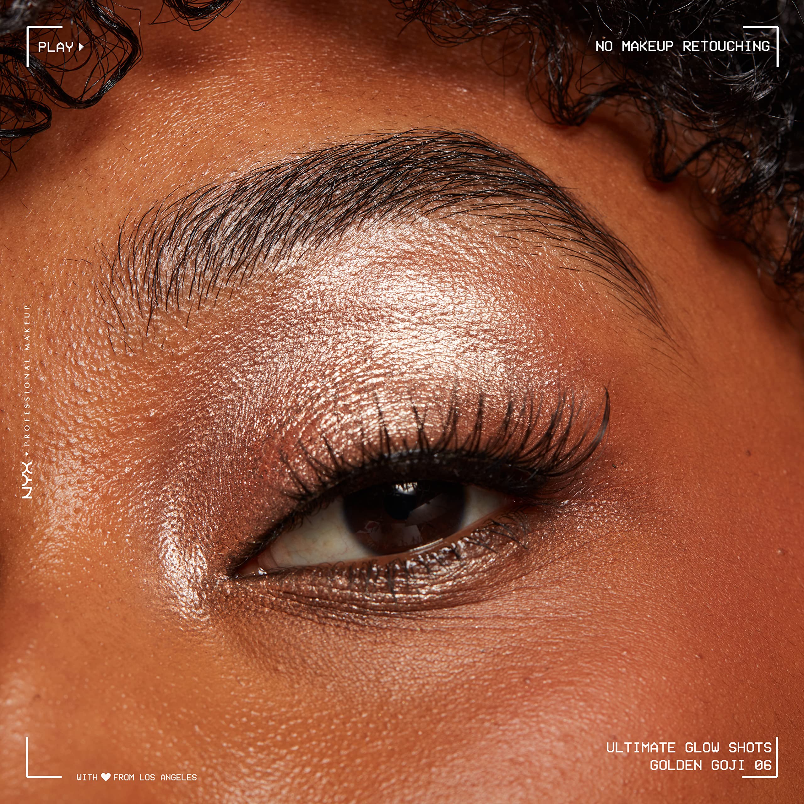 NYX PROFESSIONAL MAKEUP Golden Goji mixed with other shades for custom tones