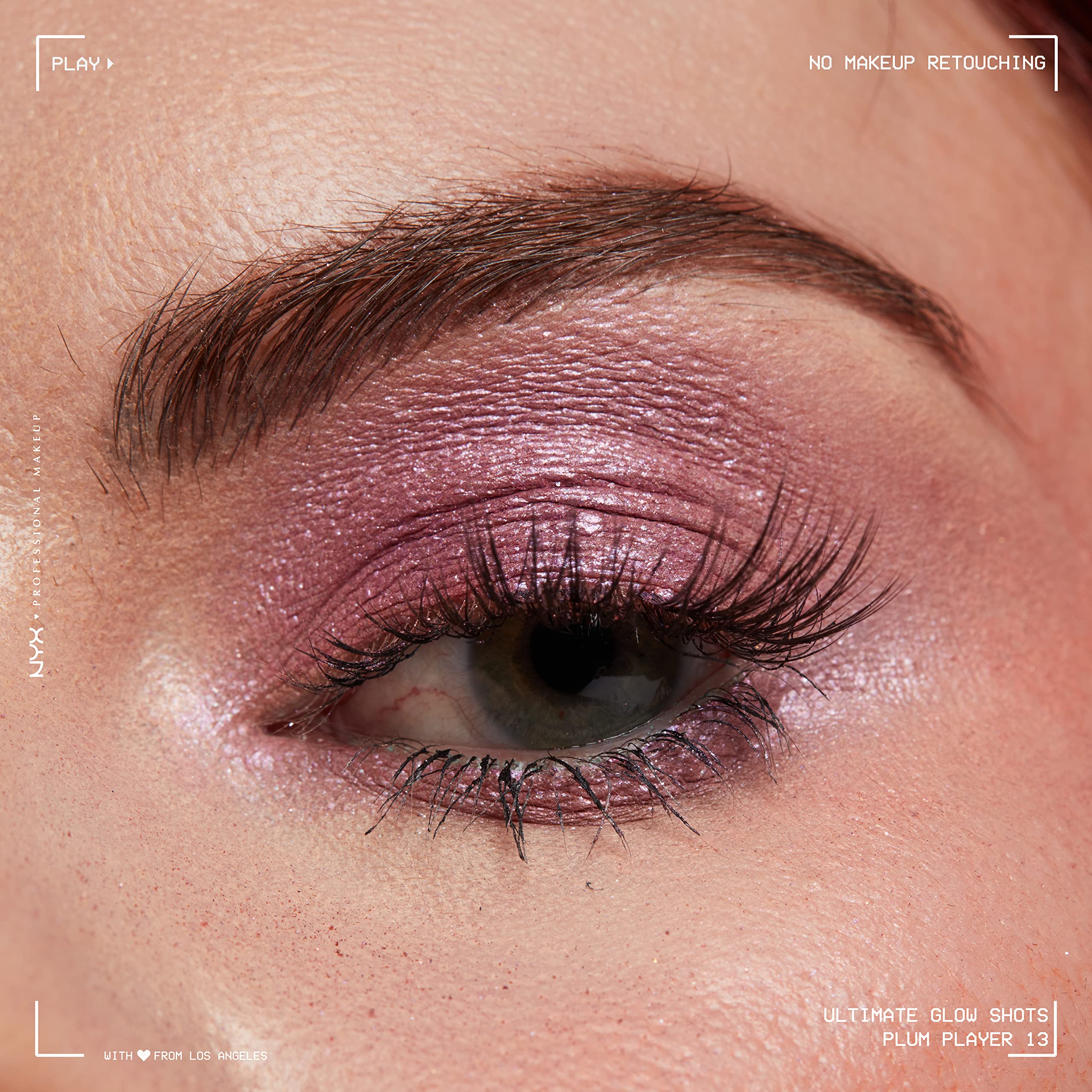 NYX PROFESSIONAL MAKEUP paired with other eyeshadows to create layered looks