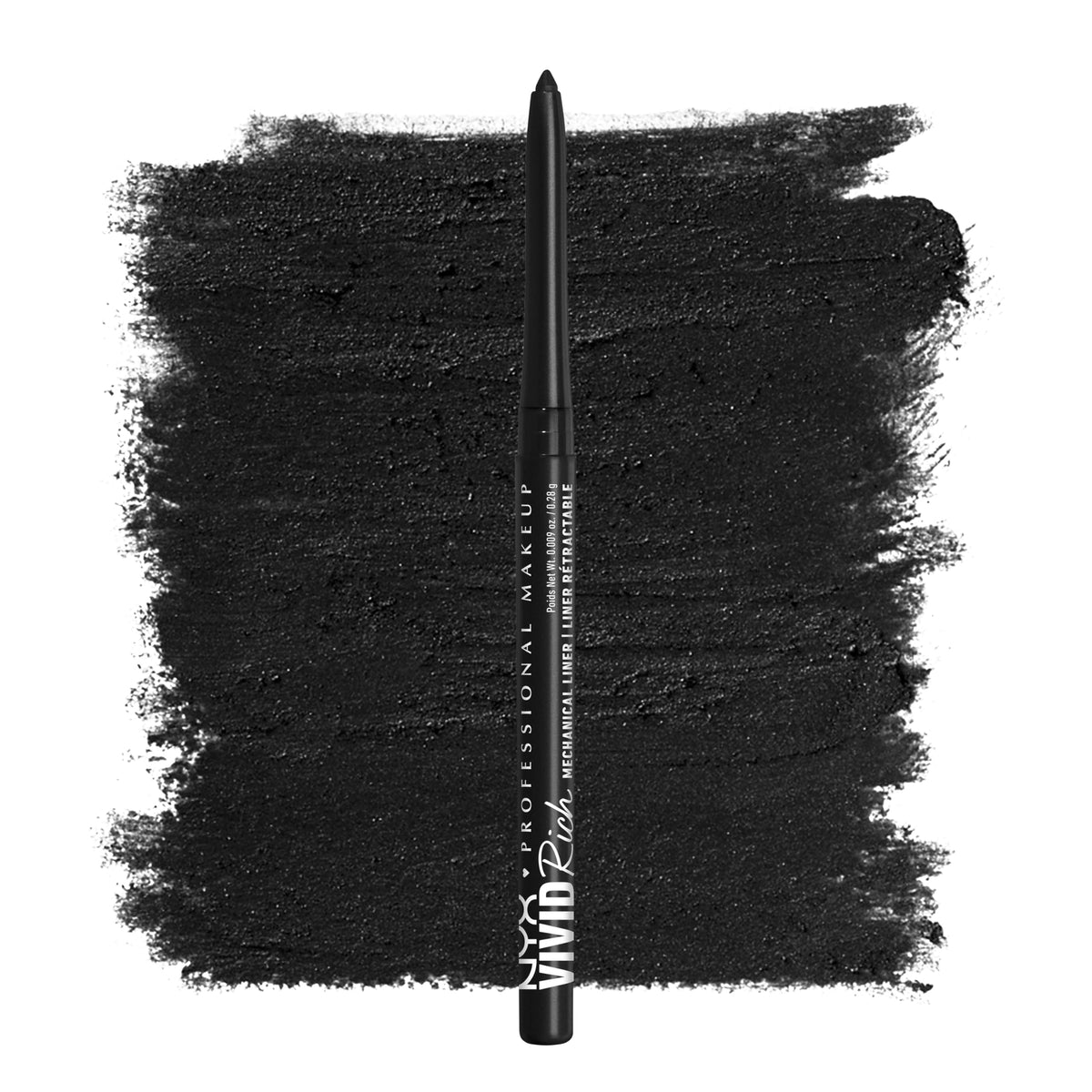 NYX PROFESSIONAL MAKEUP front packaging showing bold black liner
