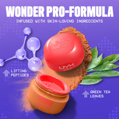 NYX PROFESSIONAL MAKEUP application sponge pressing powder for even setting