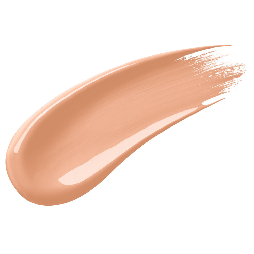 NYX PROFESSIONAL MAKEUP doe-foot applicator depositing concealer swatch for precise application