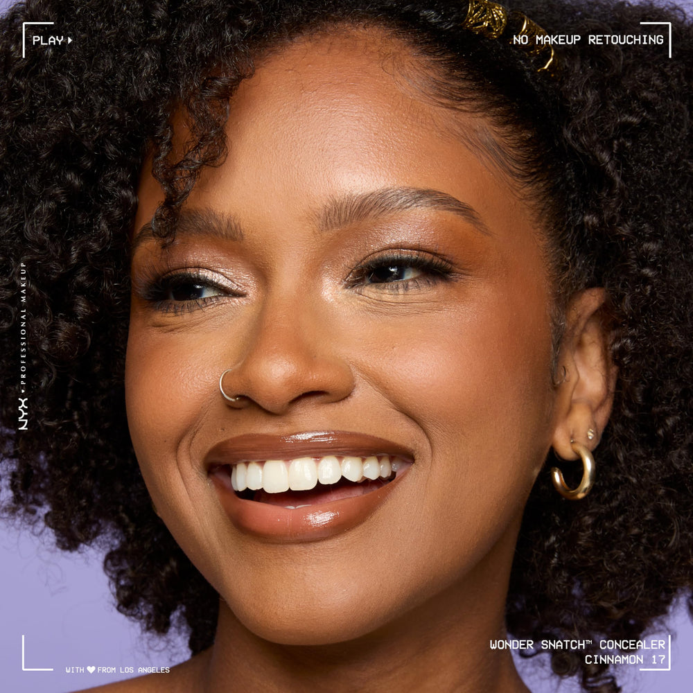 NYX PROFESSIONAL MAKEUP concealer beside foundation and powder showing complete face kit compatibility benefit