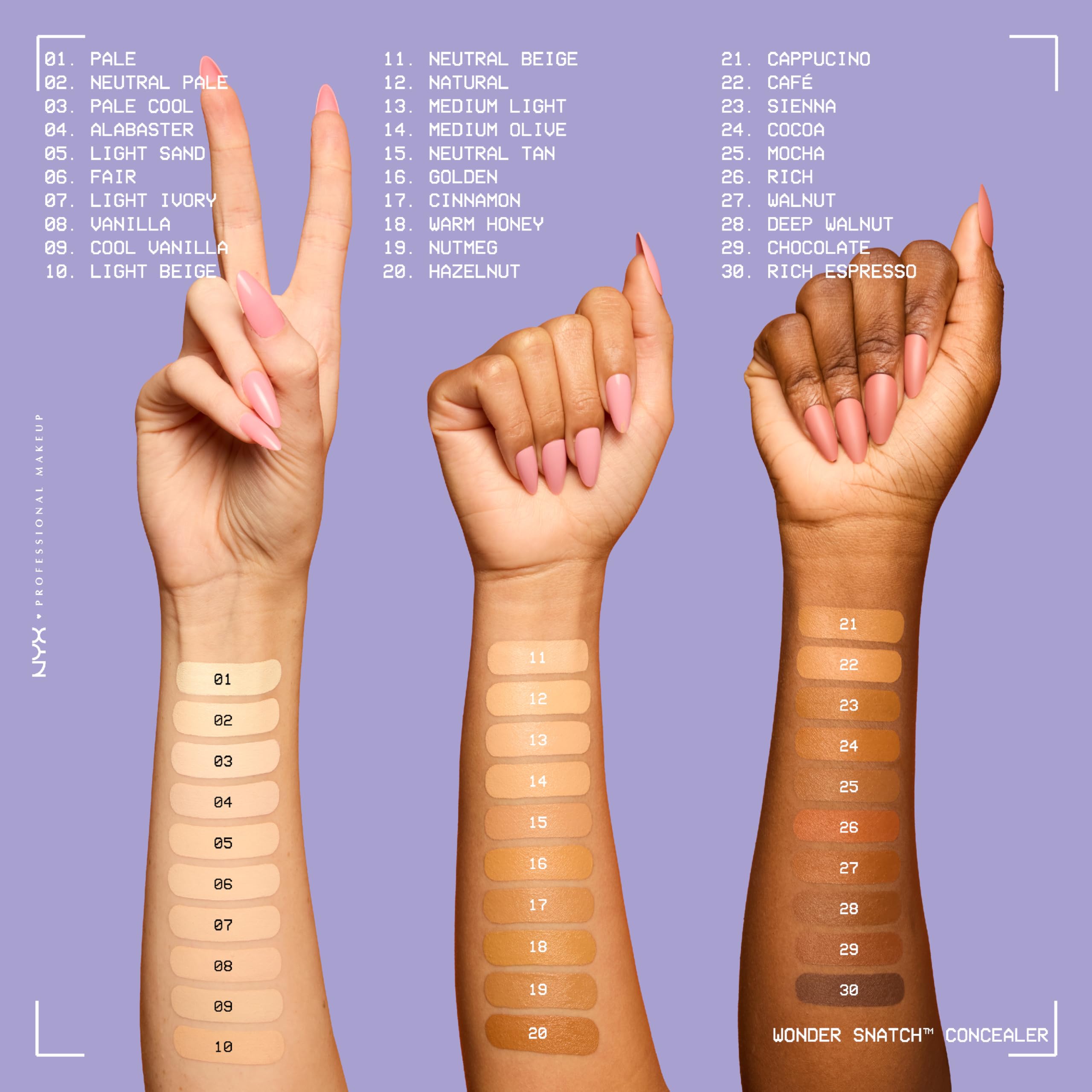 NYX Wonder Snatch used to contour cheekbones for lifted definition