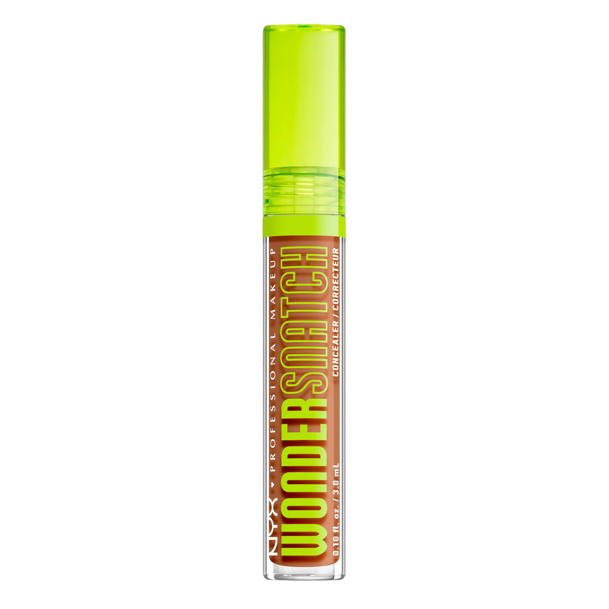 NYX Wonder Snatch front packaging showing Cafe shade and benefits