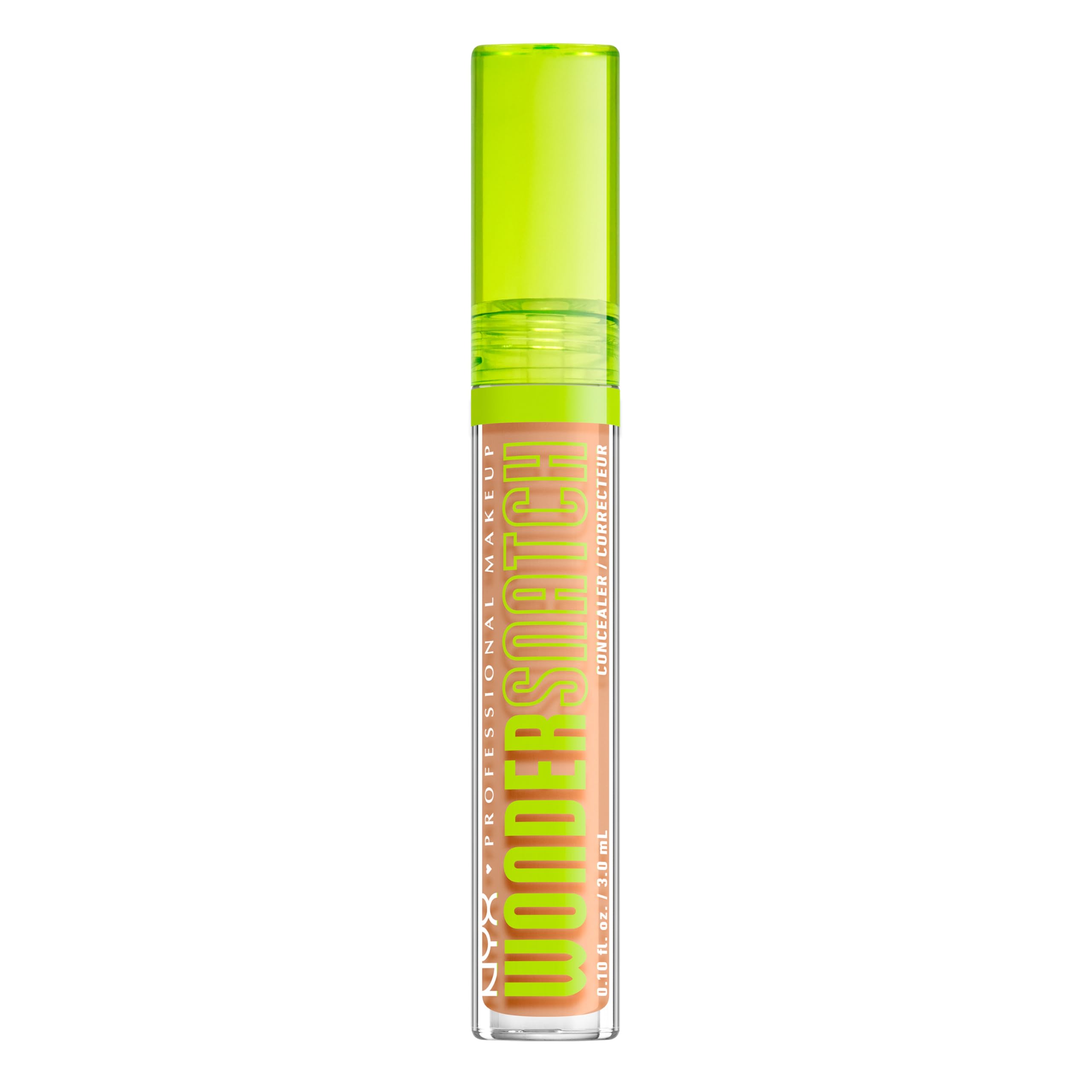 NYX Wonder Snatch front packaging showing product and shade - clear identification benefit