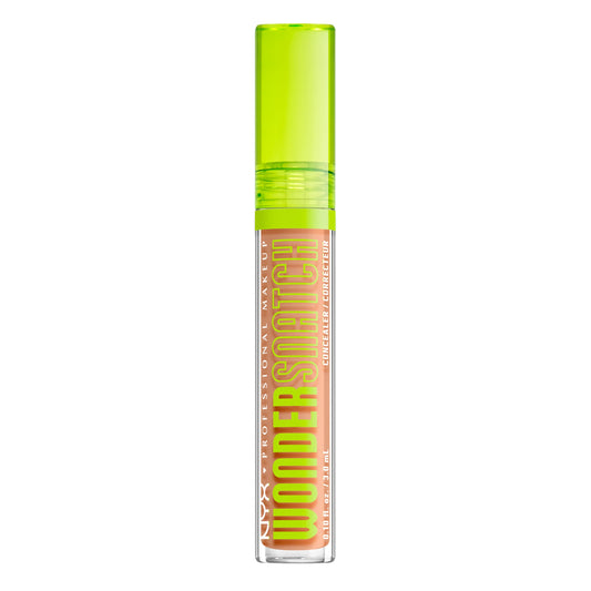 NYX PROFESSIONAL MAKEUP tube front view showing shade Medium Light and product branding benefit