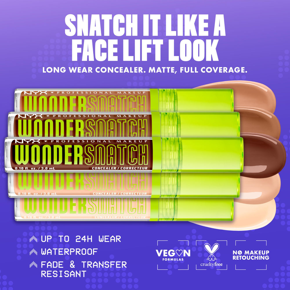 NYX Wonder Snatch placed inside a makeup bag for travel-ready convenience