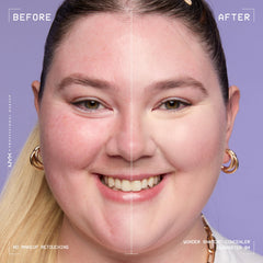 NYX PROFESSIONAL MAKEUP texture swipe demonstrating smooth, buildable coverage