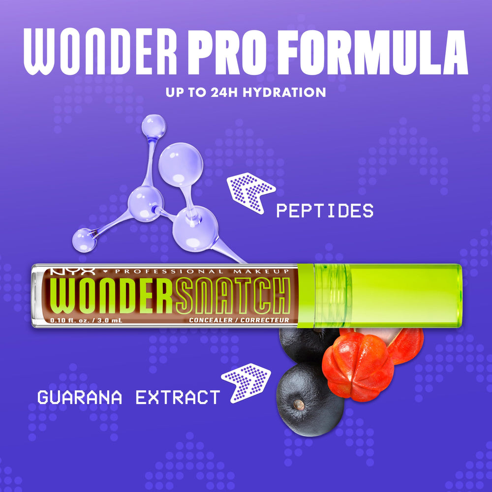NYX Wonder Snatch under-eye demo brightening dark circles for refreshed appearance