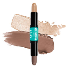 NYX PROFESSIONAL MAKEUP front packaging showing Wonder Stick fair for easy identification