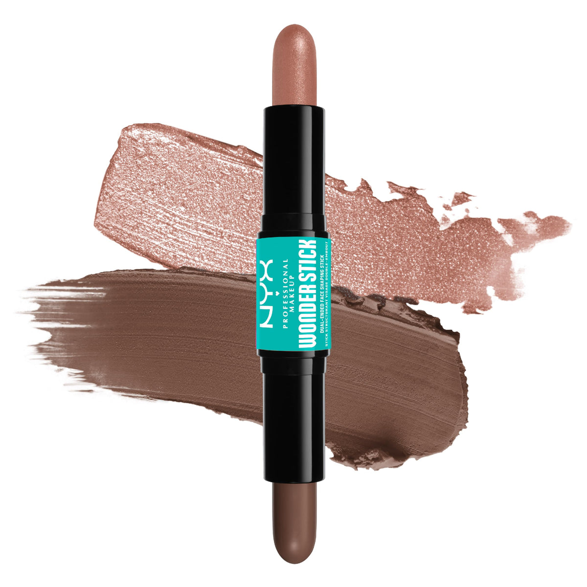 NYX PROFESSIONAL MAKEUP Wonder Stick front packaging shows dual-ended design and shade details