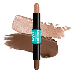 NYX PROFESSIONAL MAKEUP Wonder Stick front view shows dual-ended convenience and portability