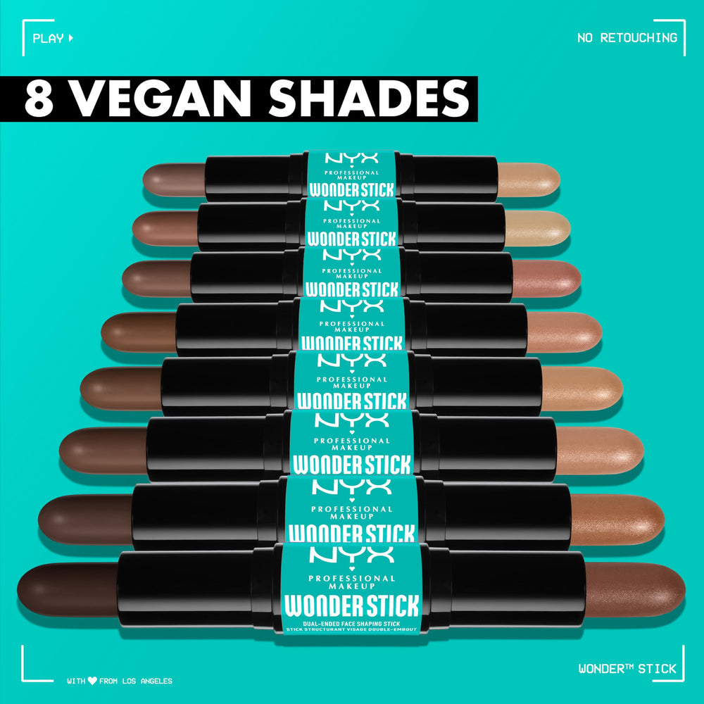NYX PROFESSIONAL MAKEUP Wonder Stick creamy texture close-up for seamless application
