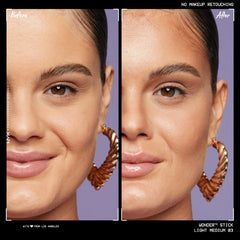 NYX PROFESSIONAL MAKEUP Wonder Stick creamy texture close-up for smooth blend benefit