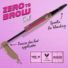 NYX PROFESSIONAL MAKEUP close-up doe-foot applicator for precise filling
