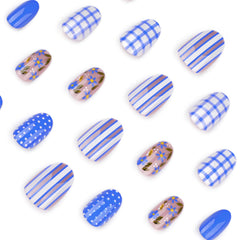 NZRAESTRS bee motif nail top view highlighting cute accent and standout style