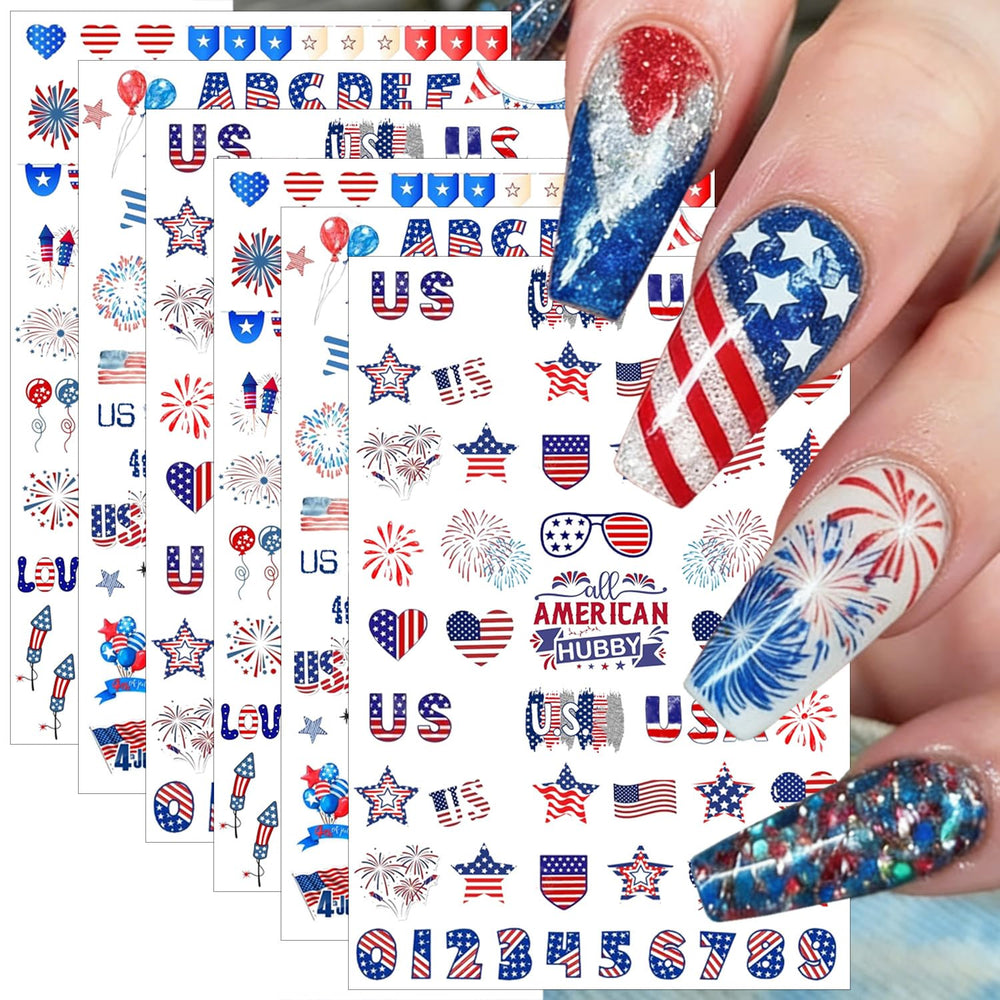 NZRAESTRS front sheet layout showing multiple patriotic decal designs for versatile looks