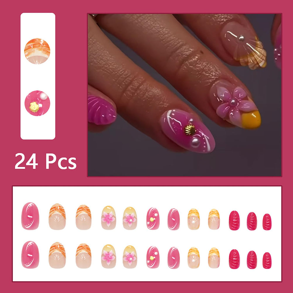 NZRAESTRS model wearing nails at the beach styling that offers a seasonal summer vibe