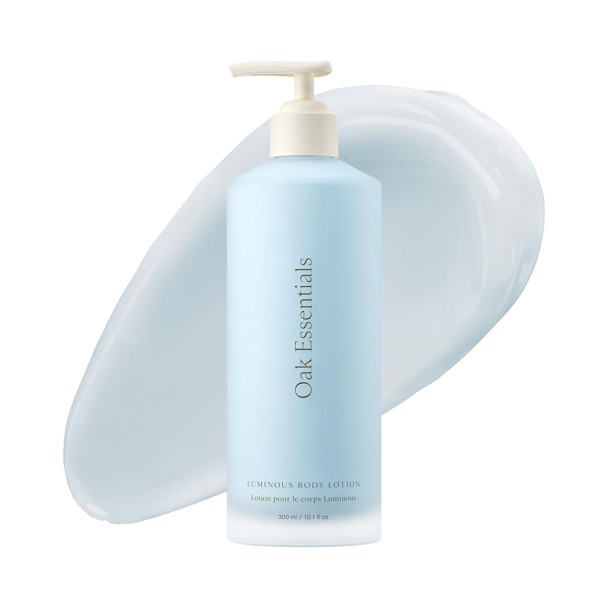 Oak Essentials front bottle shot showing elegant glass packaging and calm covetable scent