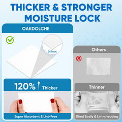 OAKDOLCHE label highlighting olive oil aloe tocopherol for gentle care