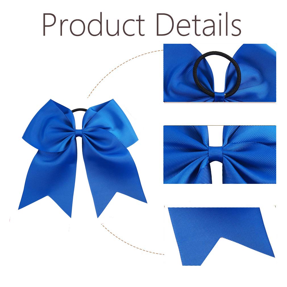 OAOLEER bow worn in ponytail during practice, visible and comfortable