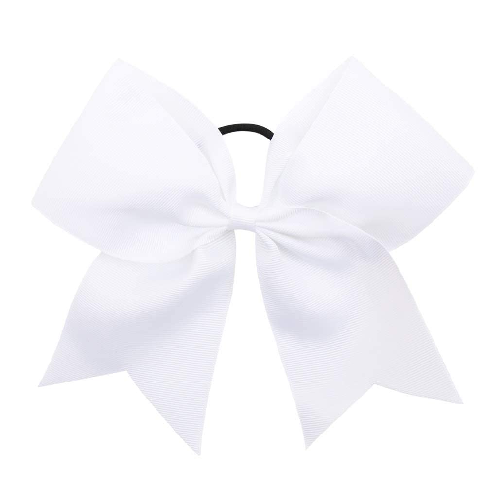 OAOLEER cheer bow tied in ponytail during practice showing sporty look