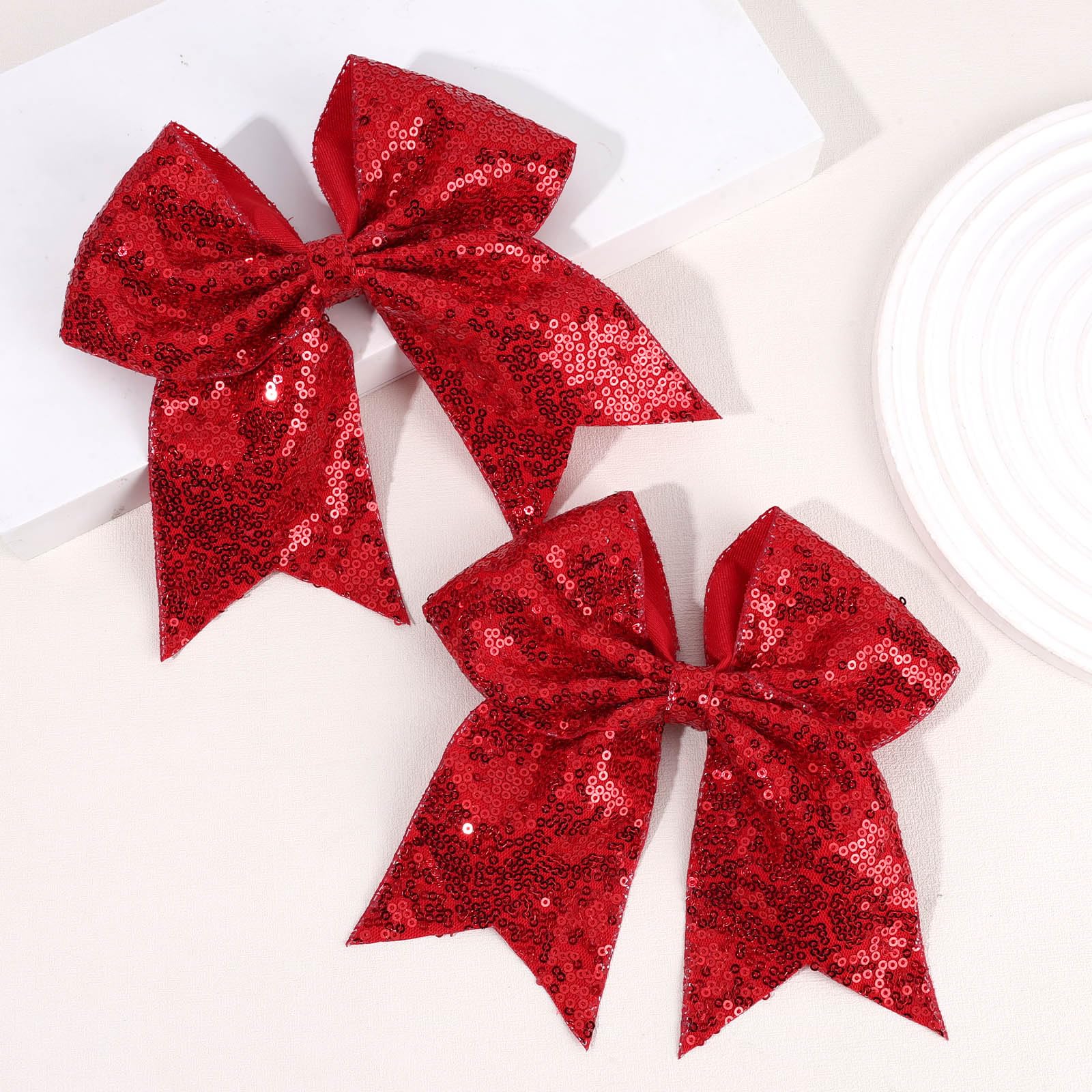 OAOLEER two bows side by side showing matching team set and consistency