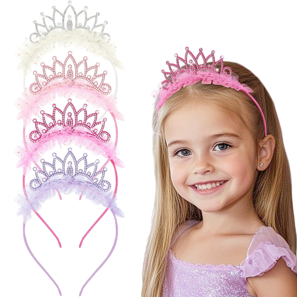 OAOLEER front packaging showing four crown headbands and set benefit