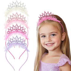 OAOLEER front packaging showing four crown headbands and set benefit