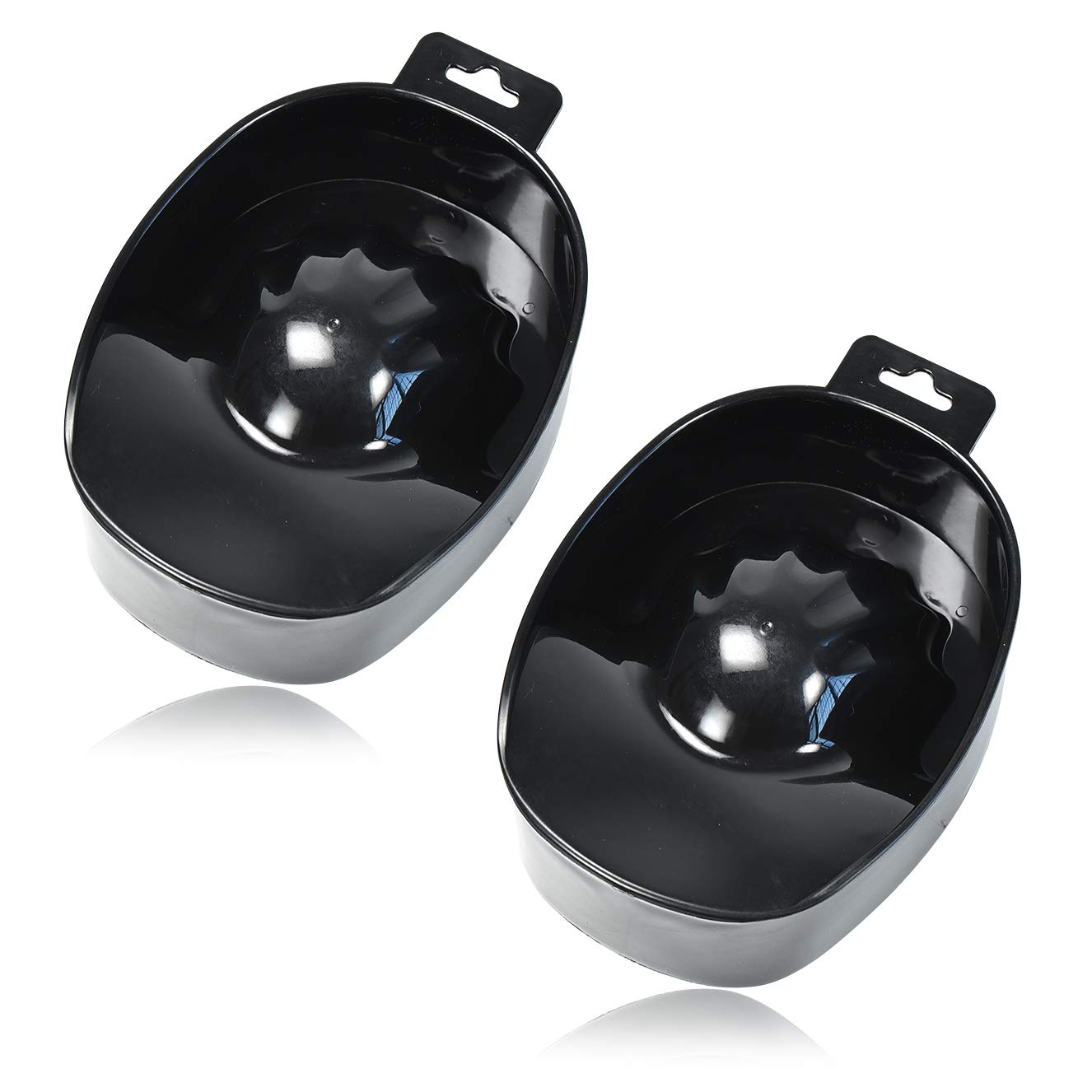 Oarkive front view of both soak-off bowls showing durable design and easy use
