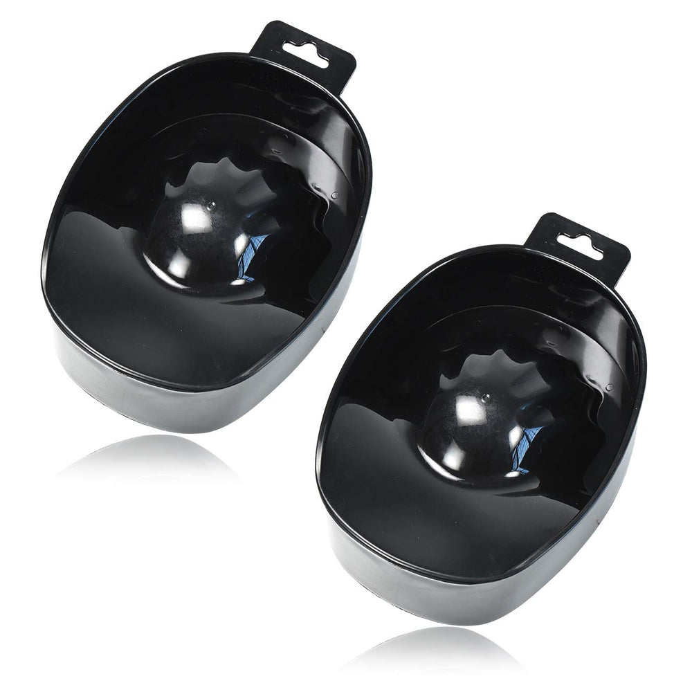 Oarkive front view of both soak-off bowls showing durable design and easy use
