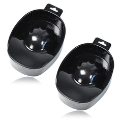 Oarkive front view of both soak-off bowls showing durable design and easy use