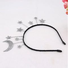 Oarkive headband styled in holiday setting offering festive look and styling idea