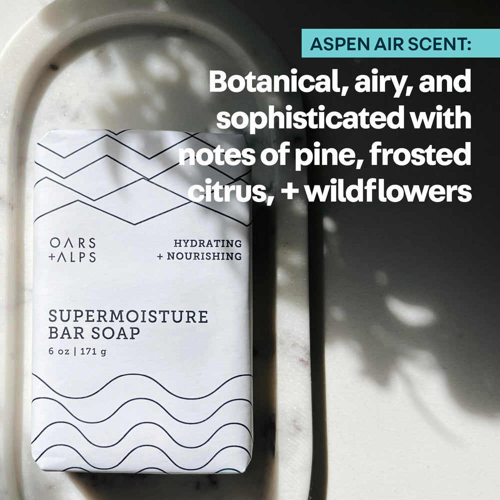 Oars + Alps natural butters and oils arranged to highlight nourishing ingredients
