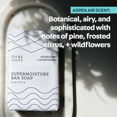 Oars + Alps natural butters and oils arranged to highlight nourishing ingredients