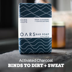Oars + Alps bar held in hand for size comparison and convenient use