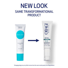 Obagi Medical open jar texture illustrating creamy consistency for smoother application
