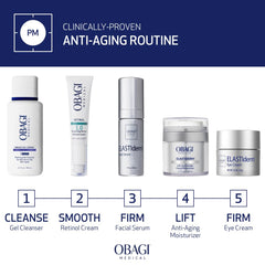 Obagi ELASTIderm absorbed into skin close-up, shows fast absorption and hydrated look