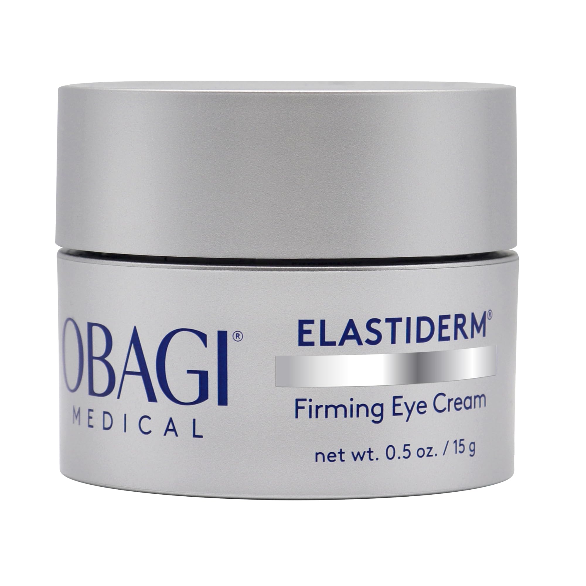 Obagi Medical front packaging showing compact 0.5 oz jar and brand clarity