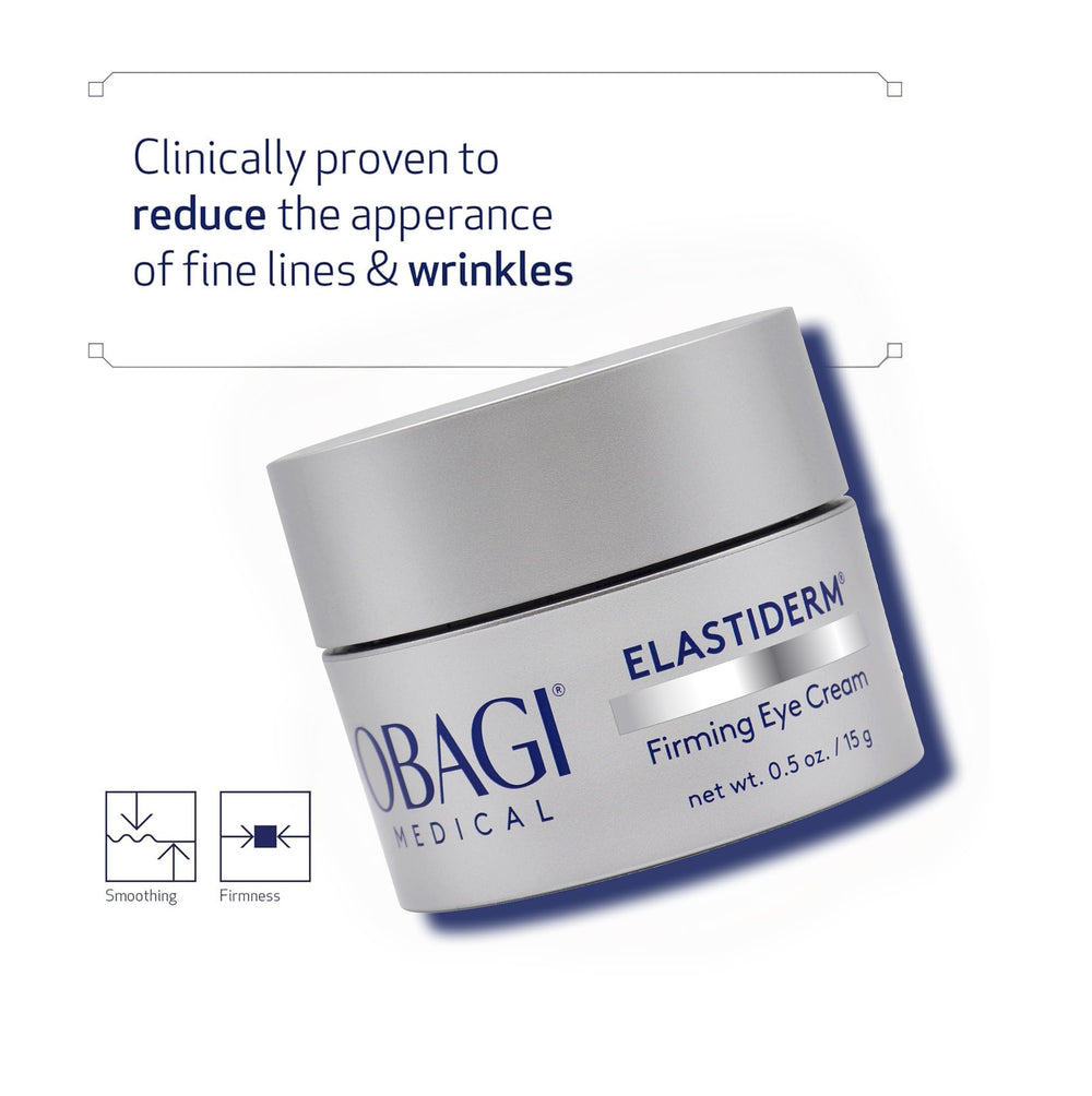 Obagi Medical cream beside makeup showing compatibility under cosmetics
