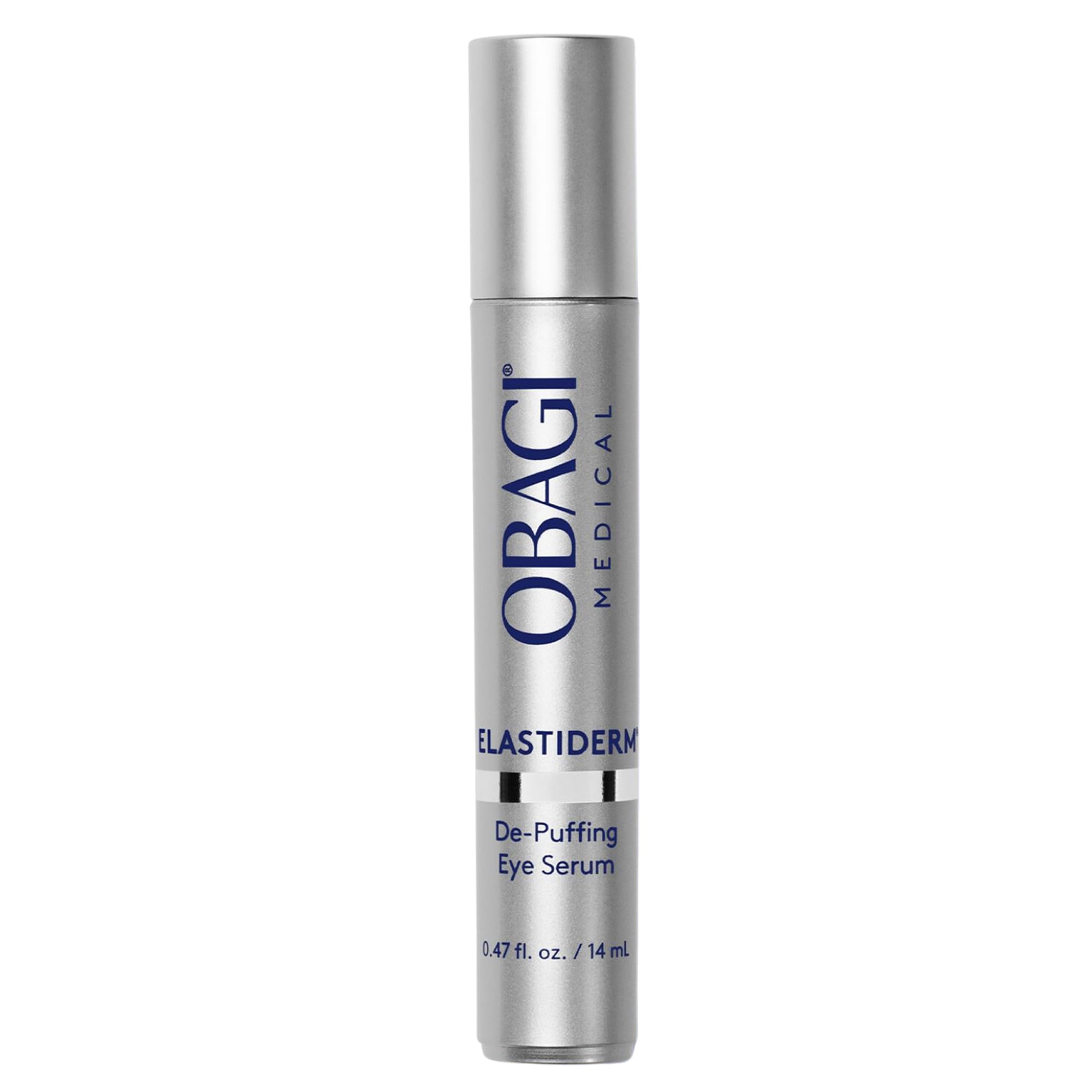 Obagi ELASTIderm front packaging showing compact serum and labeling benefits