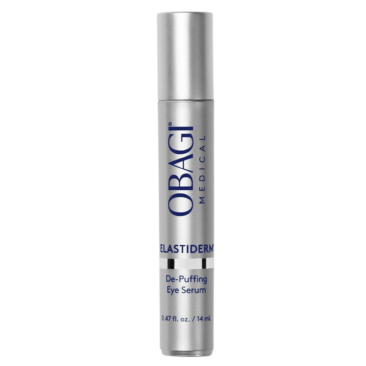 Obagi ELASTIderm front packaging showing compact serum and labeling benefits