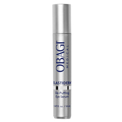 Obagi ELASTIderm front packaging showing compact serum and labeling benefits