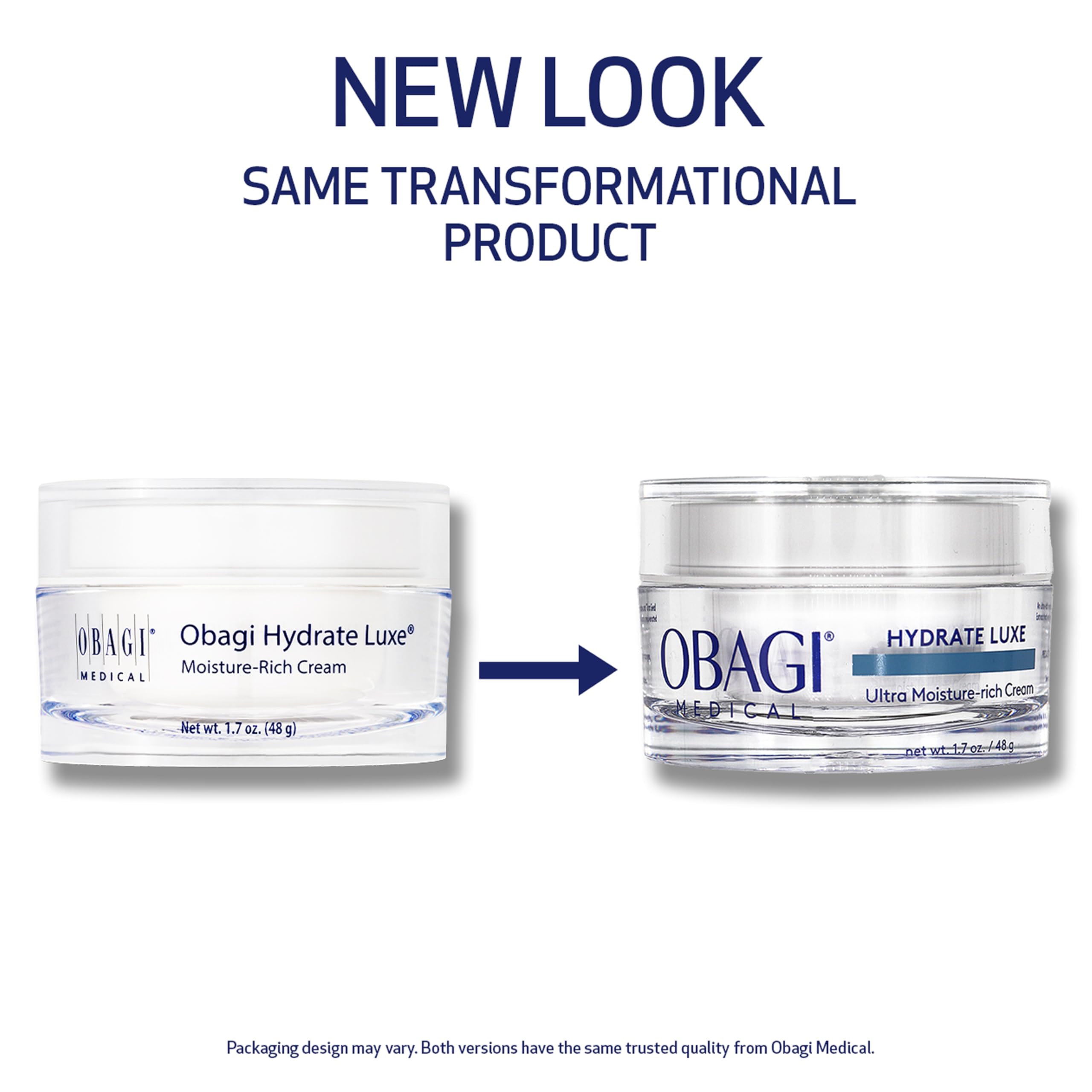 Obagi Medical open jar revealing rich balm-like texture for deep hydration