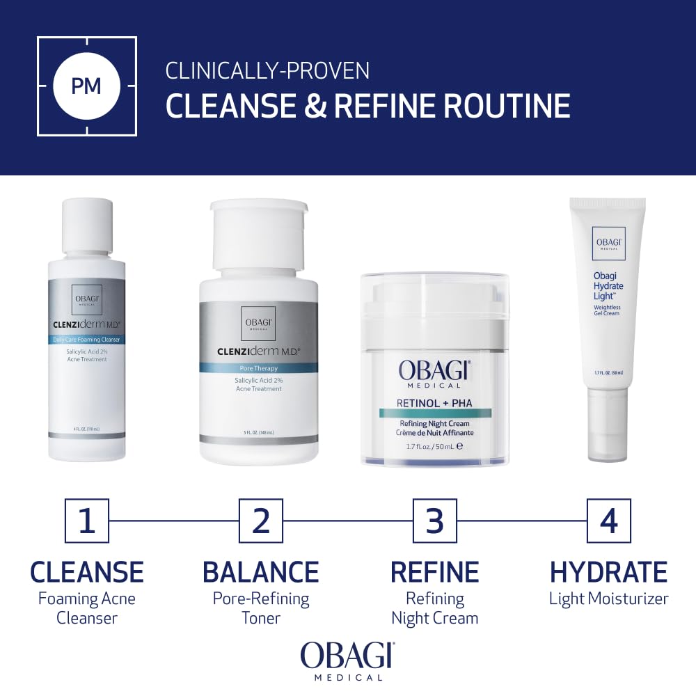 Obagi Medical ingredient focus on 2% salicylic acid for pore clarity