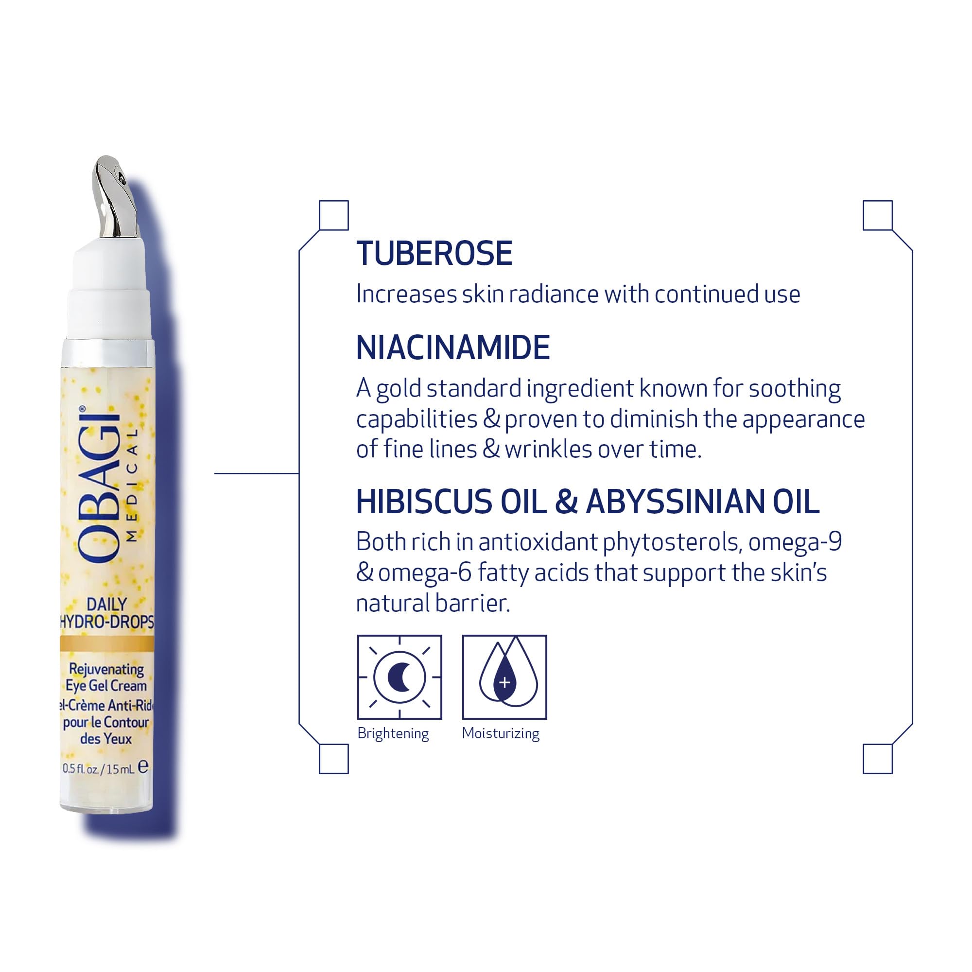 Obagi Medical label and ingredients panel for informed choice