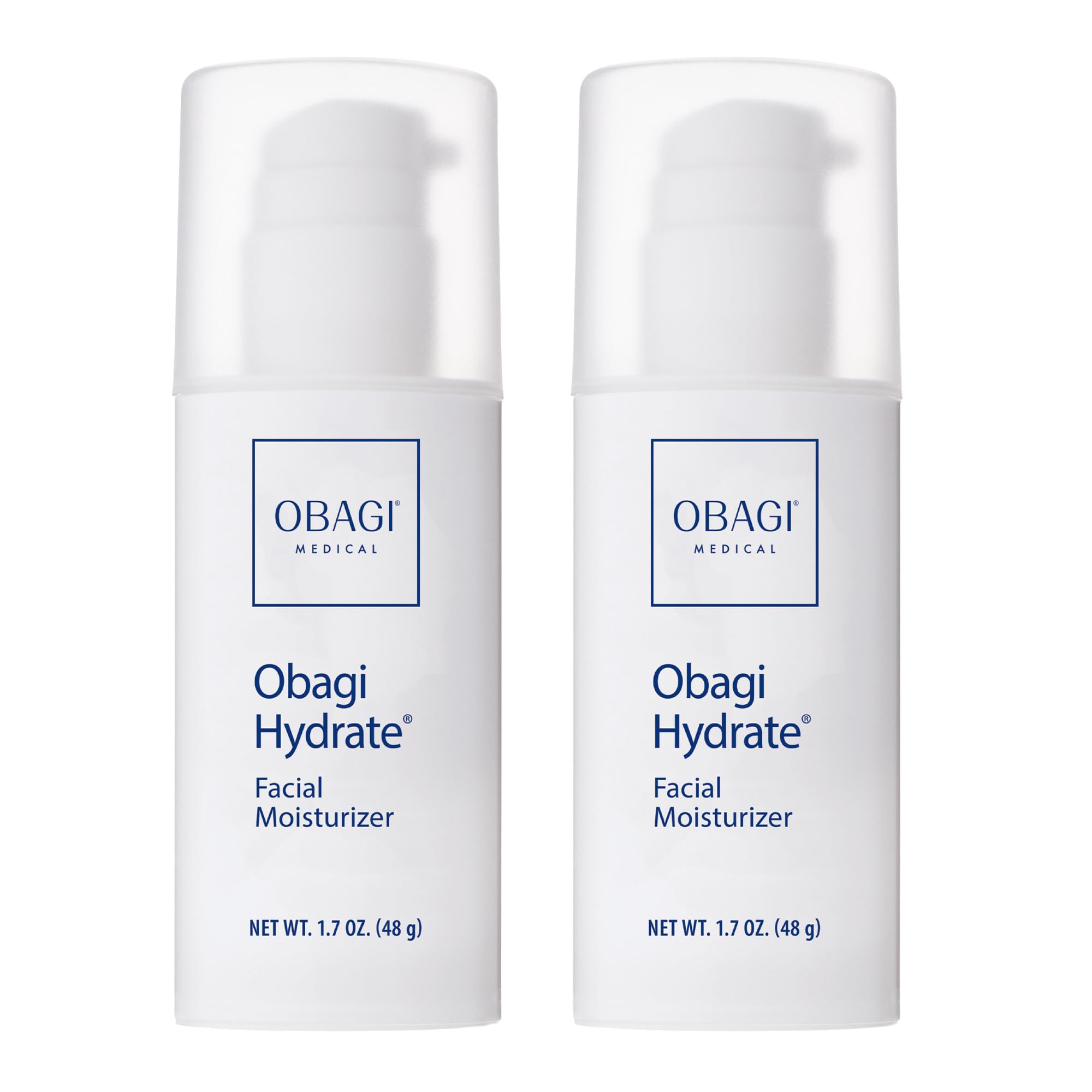 Obagi Medical front packaging showing jar and brand for clear product ID and trust