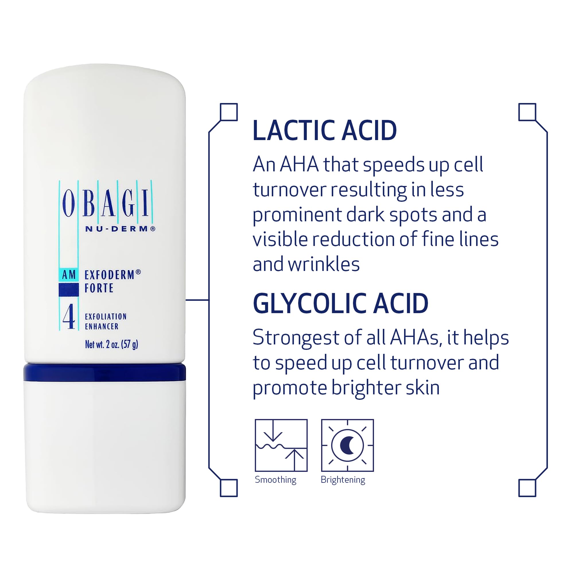 Obagi Medical lotion texture on fingertip showing lightweight spreadability